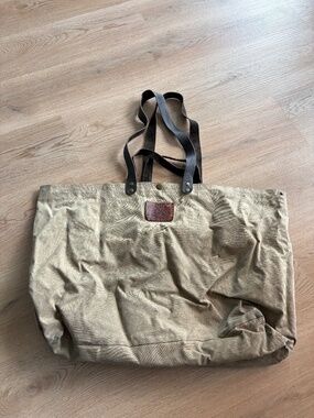Oversized Canvas Tote Handmade